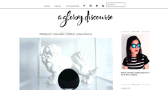 Desktop Screenshot of aglossydiscourse.com